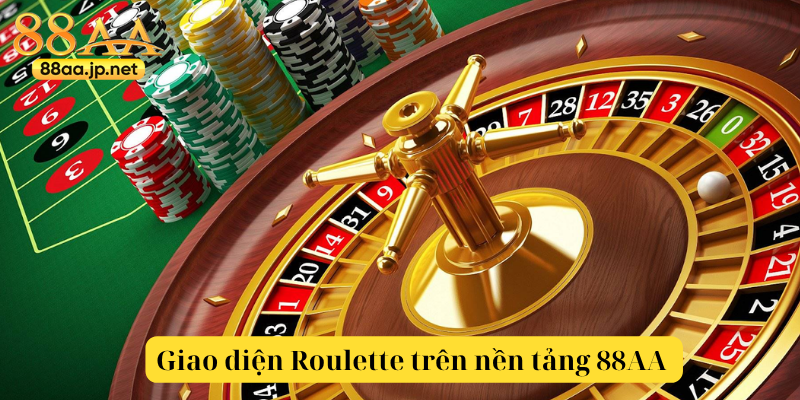 Roulette tại 88AA — Trải nghiệm cược đỉnh cao với luật chơi chuẩn quốc tế 5 Giao diện Roulette trên nền tảng 88AA với trải nghiệm mượt mà