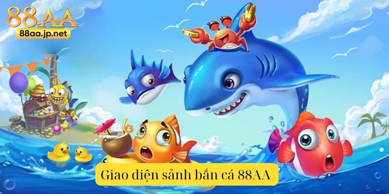 Bắn Cá 88AA – Thế Giới Săn Cá Đỉnh Cao, Giải Trí Không Giới Hạn 3 Giao diện sảnh bắn cá 88AA – đại dương sống động