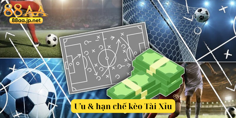 Kèo Tài Xỉu tại 88AA — Kiến thức & chiến thuật chơi hiệu quả 5 Ưu & hạn chế kèo Tài Xỉu